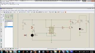 LDR amp 555 timer dark sensing relay  Street light circuit in Proteus [upl. by Ais37]