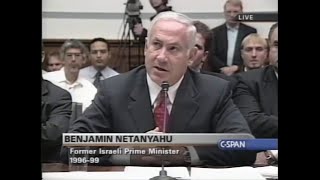 2002 Netanyahu promotes Iraq War for 2 hours [upl. by Aihsenor]