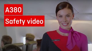 Safety in Style  Qantas Cabin Safety Video A380 [upl. by Asek]