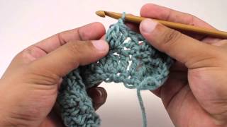 How to Crochet the Three Double Crochet Cluster Stitch [upl. by Selina]