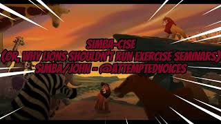 Simbacise Simba runs an exercise club [upl. by Mei304]