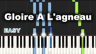 ICC Gospel Choir  Gloire a Lagneau  EASY PIANO TUTORIAL BY Extreme Midi [upl. by Dewie]