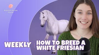 ETG｜How to breed a white friesian [upl. by Nnailuj]