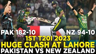 Huge Clash at Lahore  Raining Boundaries amp Fall of Wickets  Pakistan vs New Zealand  T20I  M2B2A [upl. by Calv373]