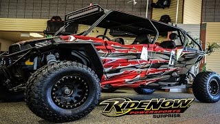 Custom Polaris RZR XP1000 UTV for sale The Shredder  RideNow Surprise AZ 623 4743740 [upl. by Neveda17]