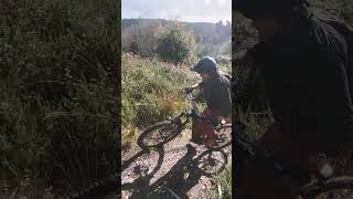 Haldon off piste Hill climb mtb ytshort hillclimbracing mountainbike [upl. by Gertrude997]