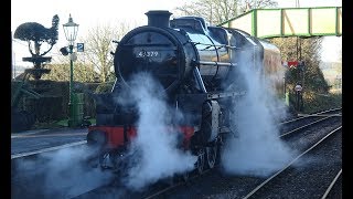 Mid Hants Railway Watercress Line 2018  Pre Spring Steam Gala [upl. by Mackler]