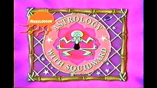 Astrology with Squidward interstitials on Nickelodeon from 2001 [upl. by Maffa]