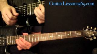 Glasgow Kiss Guitar Lesson Pt2  John Petrucci  First Verse Section [upl. by Laenaj]