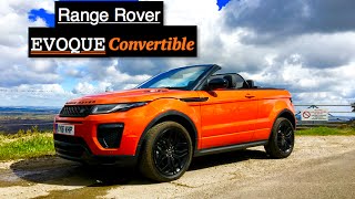 2017 Range Rover Evoque Convertible Review  Inside Lane [upl. by Annadiana]