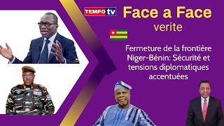 Fermeture de la frontière NigerBénin Sécurité et tensions diplomatiques accentuées [upl. by Naltiak]