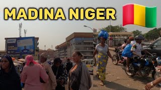 The Biggest Open African Street Market in Guinea Conakry  Madina Niger  Full tour 2024 [upl. by Attennhoj845]