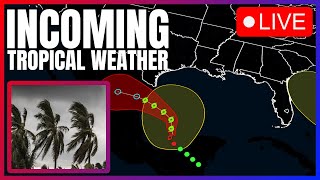 🔴BREAKING 2 Tropical Systems To Impact The USA Bringing Coastal Problems [upl. by Renmus852]