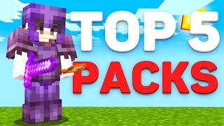 Top 5 Best Crystal PvP Texture Packs [upl. by Akilegna]