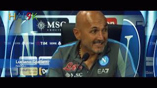 NAPOLI  TORINO  SPALLETTI  Conferenza post gara [upl. by Ramsey]