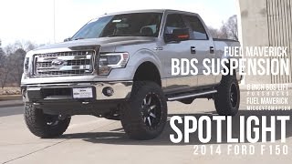 Spotlight  2014 Ford F150 6quot BDS Lift 20x10s and 35s [upl. by Leffen916]