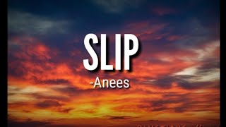 Anees  Slip Lyrics [upl. by Lleuqar]