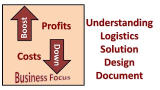 Understanding Logistics Solution Design Document [upl. by Aytida]