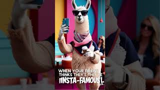 Llama Influencer Life [upl. by Barnie]