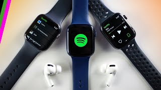 Apple Watch Spotify Streaming  How it Works  What You Can and Cant Do Jan 2021 [upl. by Neau]