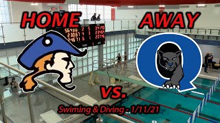 PWHS Swimming amp Diving vs Quakertown  1112021 [upl. by Iru]