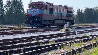 Ц367и 1513 на станции Кохтла C367i 1513 at Kohtla station [upl. by Zertnom]