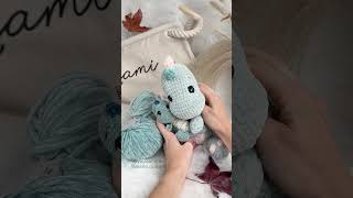 Dino Bennet shhh  shorts  Lenas Amigurumis  häkelanleitung häkeln amigurumi crochet [upl. by Tadd223]