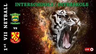 Interschools 2023  1st VII Netball Tygerberg vs Brackenfell [upl. by Cenac]