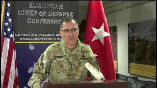 EUCOM Commander Speaks at 2017 CHOD [upl. by Arraes]