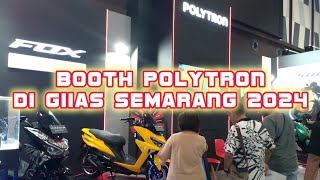 POLYTRON DISPLAY MOTOR LISTRIK LIMITED EDITION giiassemarang giias giias2024 [upl. by Kask]