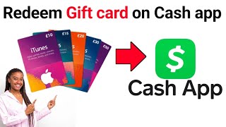 How to Add Gift Card in Cash App 2023 How to redeem gift card on cash app 2023 [upl. by Anigriv]