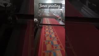 Rotary saree printing ytshorts suratsaree surat fabric shortvideo viralvideo [upl. by Zetnom]