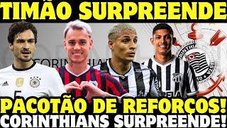 Corinthians Agressivo No Mercado 4 Reforços Chegando Quais está Próximo [upl. by Stevy350]