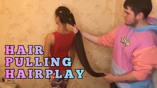 Mila Hair Play Hair Pulling [upl. by Rorke]