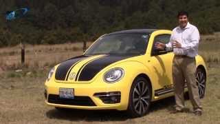 Volkswagen Beetle Turbo R 2014 a prueba  Autocosmos [upl. by Ketchum]