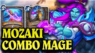 Mozaki Mage is BACK UNREAL DAMAGE Potential  Alterac Valley  Hearthstone [upl. by Isleen]