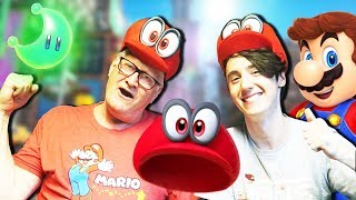 Super Mario Odyssey with Charles Martinet The Voice of Mario [upl. by Anitel]