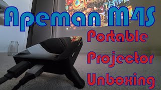 Apeman M4S Portable Projector Unboxing [upl. by Gildea708]