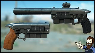 New Vegas 127mm Pistol  Fallout 4 Mod [upl. by Iruam798]