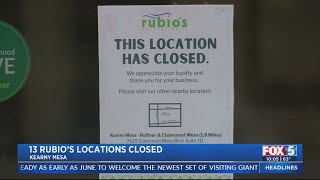 Rubios locations closed [upl. by Rosati]