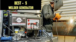 Top 5 Best Welder Generator in 2024 [upl. by Ynatil]