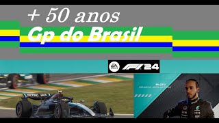 50 anos Gp do BRASIL  2024  Mercedes  L Hamilton  TvCam [upl. by Yren]