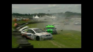 BTCC Crashes 2003 [upl. by Yrdua]