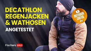 Outdoor Check 4  Decathlon Regenjacke  Regenponcho  Wathose im Test [upl. by Nonnaer301]