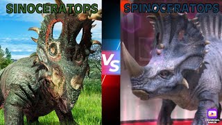 Sinoceratops vs Spinoceratops  Ceratopsian Tournament Fight S1E8 [upl. by Yuria628]