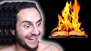 NoFap Reddit  Burning 5 DECADES Worth of PlayBoy Magazines [upl. by Oeht]