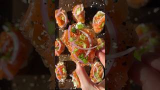 Easy Smoked Salmon Crostini [upl. by Janie]