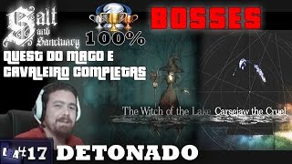 SALT AND SANCTUARY DETONADO 17  BOSS A BRUXA DO LAGO E MANDIBARÇO O CRUEL PTBR PS4 1080p [upl. by Adriane]