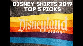 DISNEY SHIRTS 2019 Top 5 picks for men and women [upl. by Orian154]