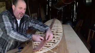 Make a Wood Surfboard  Video 9 Covering the Deck with Paulownia [upl. by Stew]